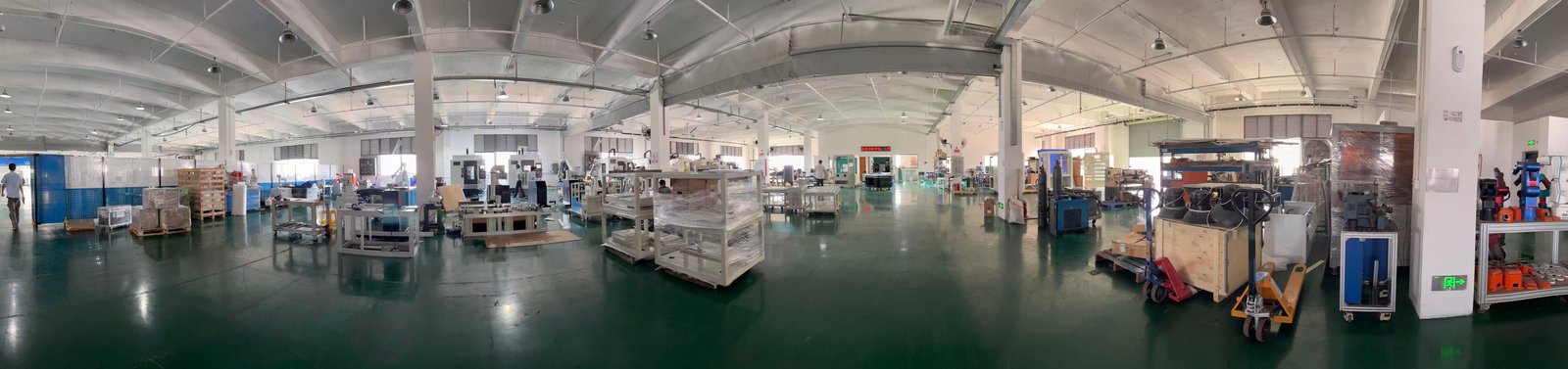 LINFENG production, assembly and application integration floor in Shunde