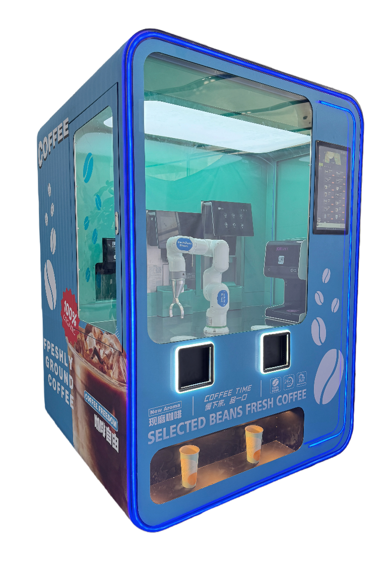LINFENG enclosed robotic coffee station